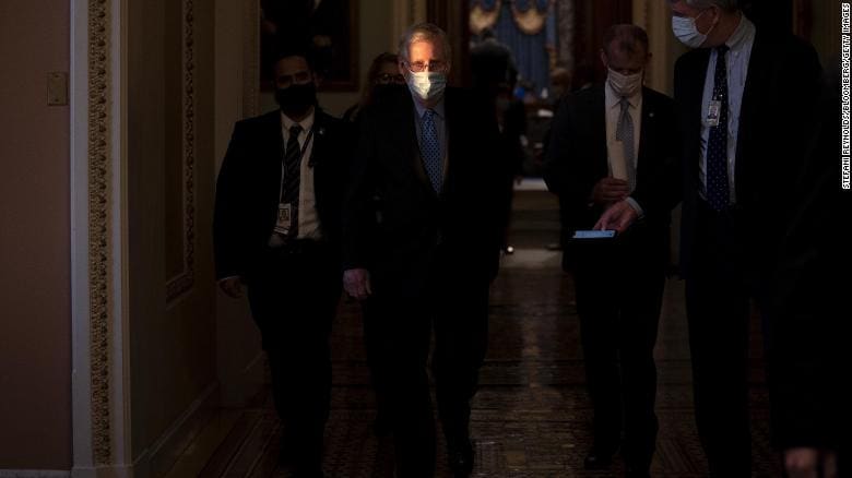 US: McConnell privately says he wants Trump gone as Republicans quietly lobby him to convict 7 210122104014 03 trump gop impeachment exlarge 169