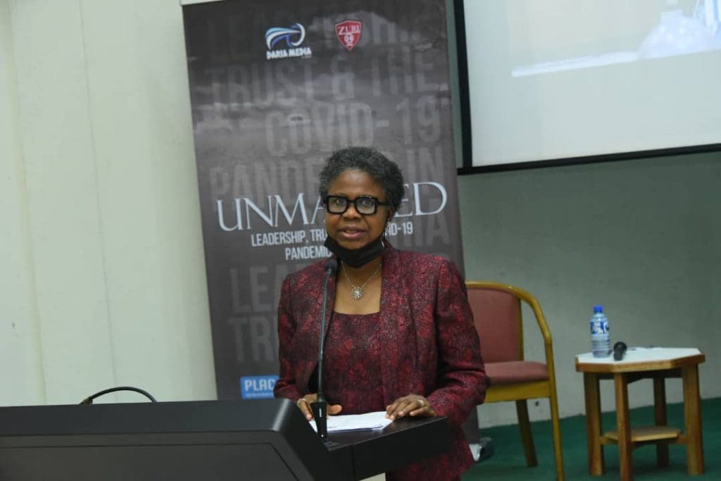 'To prevent future health crises public and private sector must support research and development in the health sector' - CBN Gov 6 Unmasked CBN 1