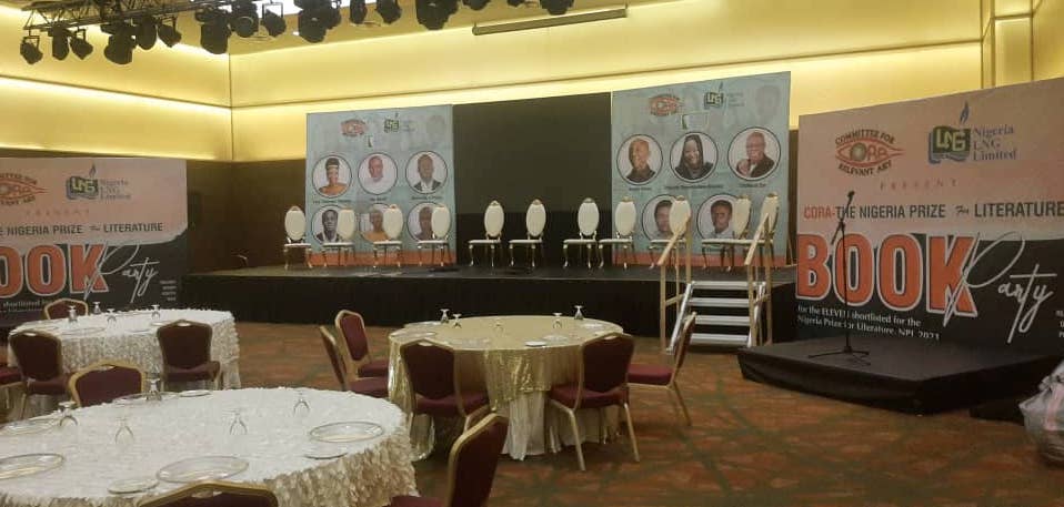 11 finalists in 2021 Nigeria Prize for Literature on parade at Eko Hotel, today 9 Unknown 5 4