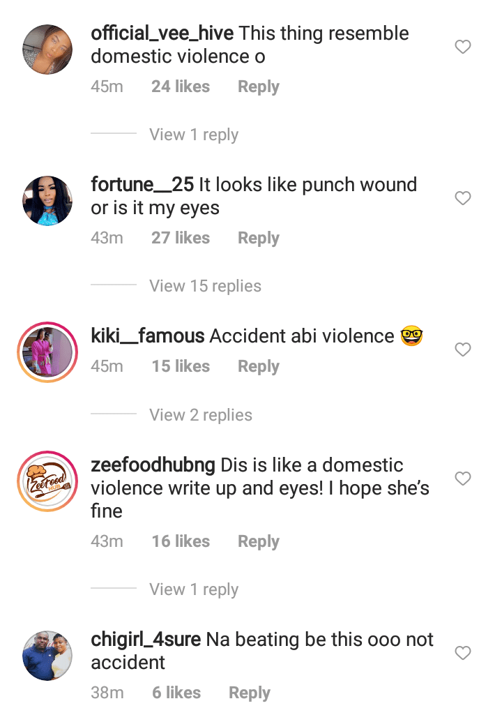 Fans accuse Helen Paul of covering up her domestic violence experience 9 Screenshot 20211010 222256