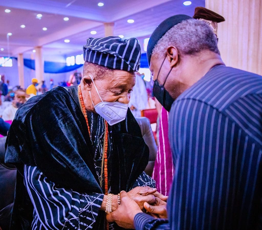 Presentation and launch of Yoruba World Centre 12 Osinbajo 1 1