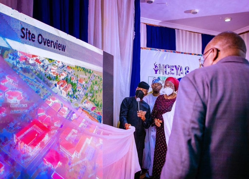 Presentation and launch of Yoruba World Centre 8 Osinbajo 7
