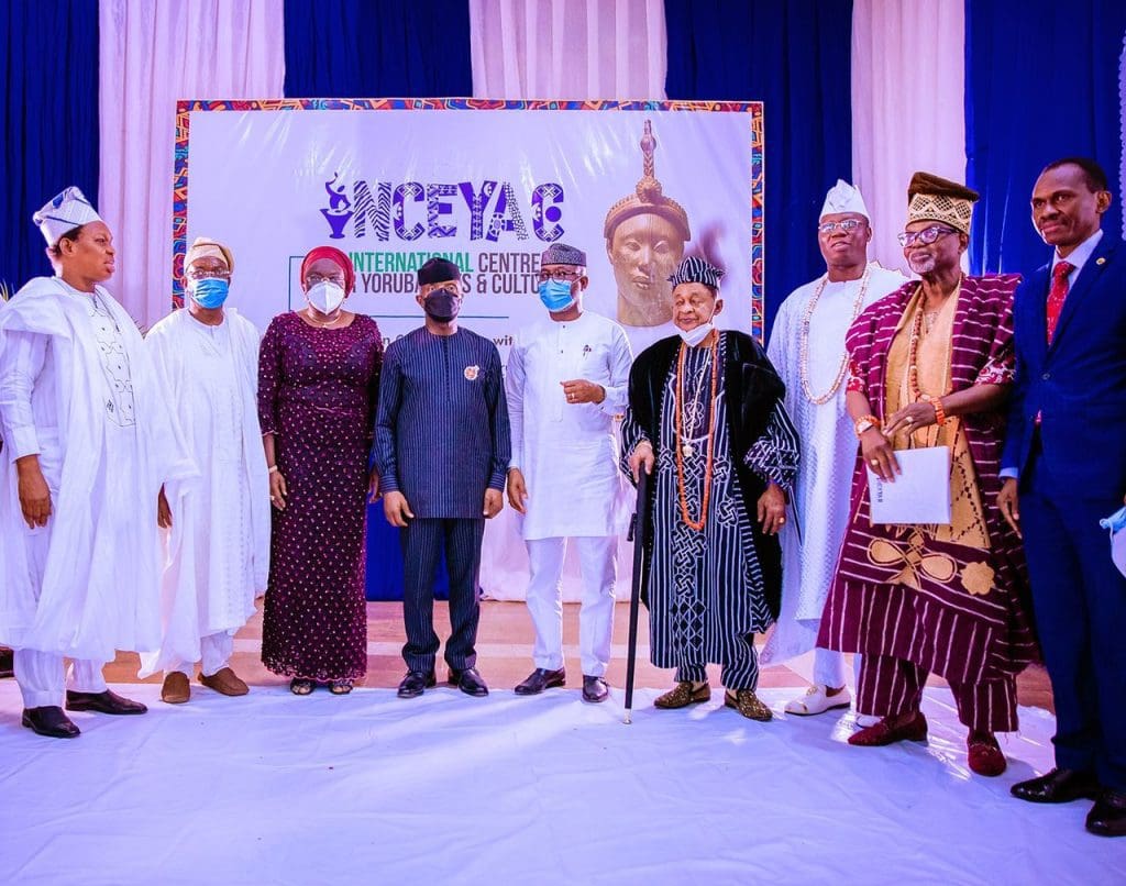 Presentation and launch of Yoruba World Centre 9 Osinbajo 8