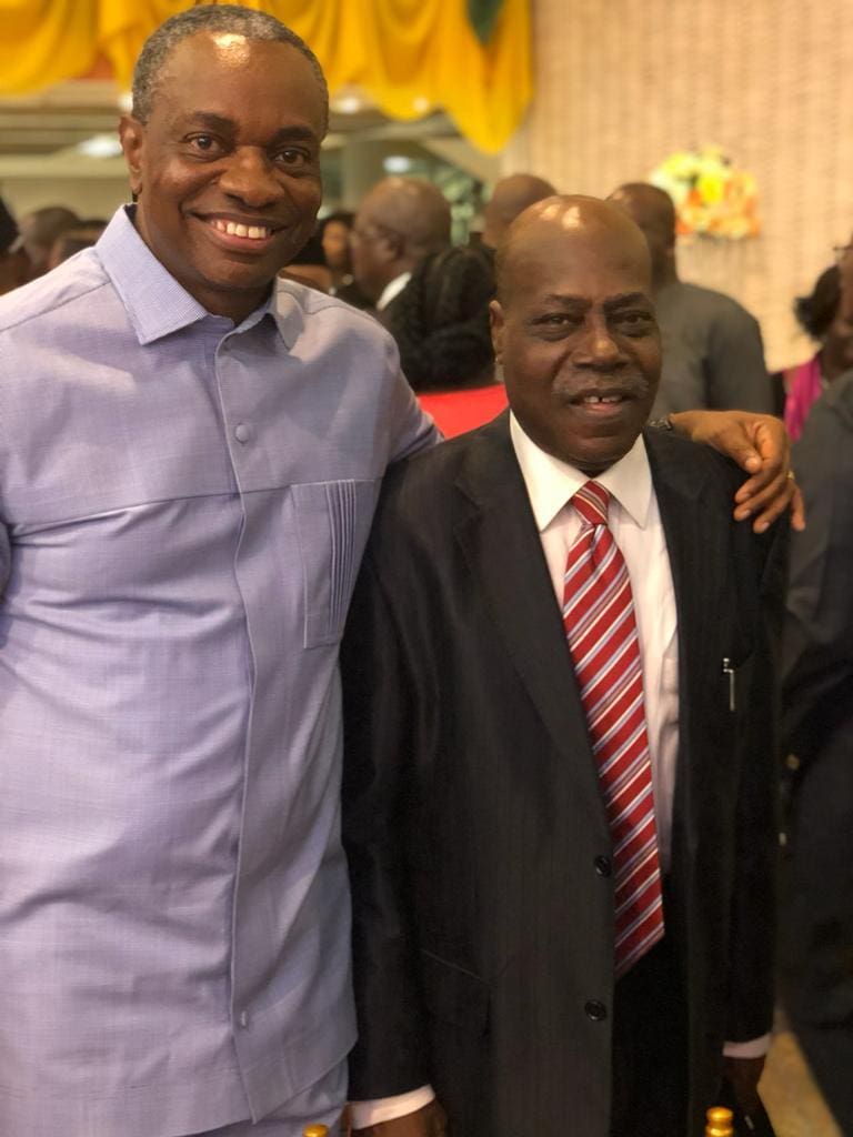How journalism got another shot in the arm 7 Mr Ray Ekpu and Mr Udom Inoyo sponsor of the Ray Ekpu Award for Investigative Journalism