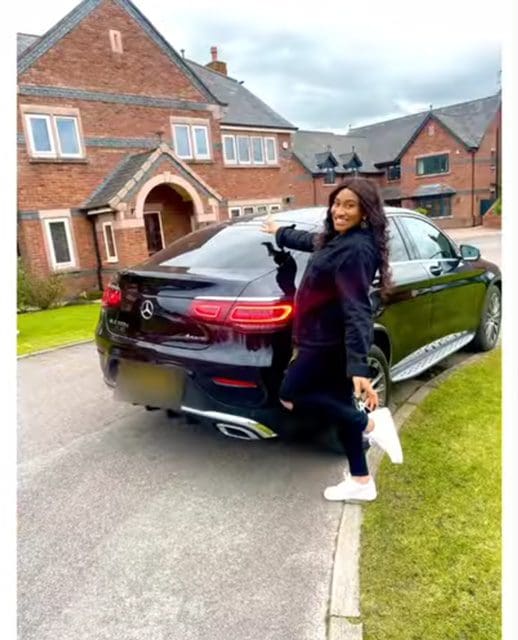 Williams Uchemba gives wife Mercedes Benz SUV as push gift 6 20220215 133027
