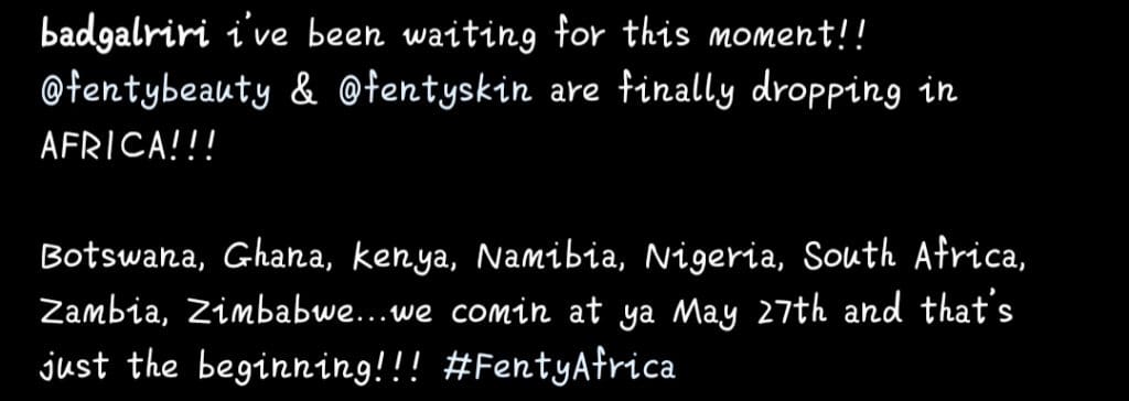 Rihanna set to launch beauty and skincare line in Africa 6 20220511 123744