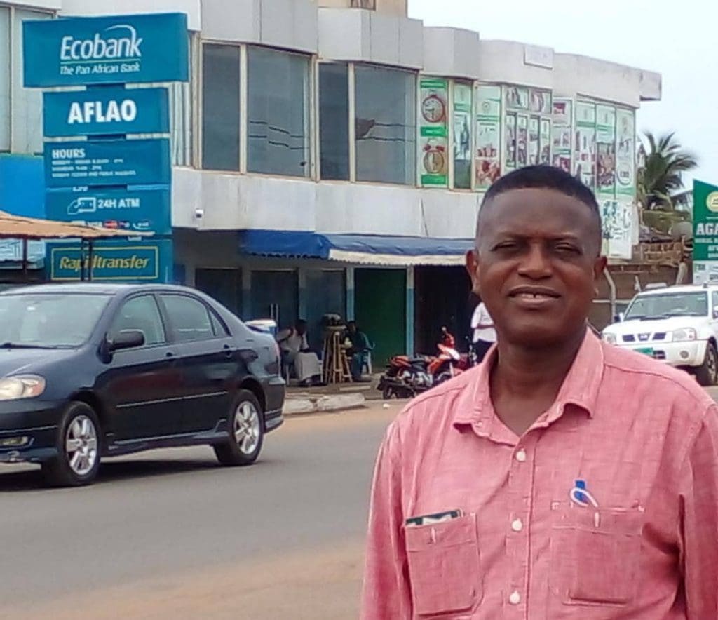 At the Aflao Border Ghana