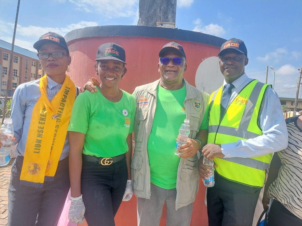 Lion Gwenda Miller Lions Club Bunmi Obanawa Manager Fa