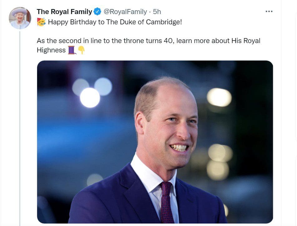 Duke of Cambridge Prince William turns 40 6 PRINCE WILLIAM 1