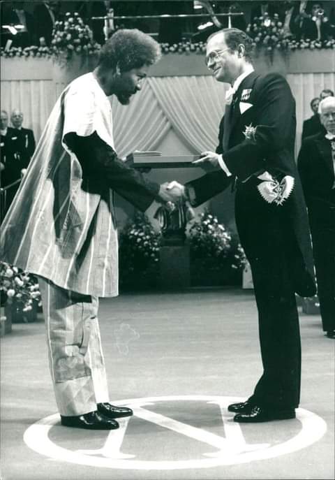 Soyinka@88... 'We salute you for your highly inspirational and energetic commitment to Literature and Humanity at large' - PAWA 6 WOLE SOYINKA NOBEL