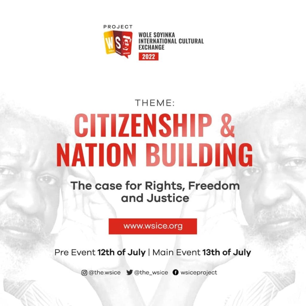 WSICE 2022… author, activist Farotimi leads conversation on ‘Citizenship & Nation Building’, July 13 10 WSICE 1