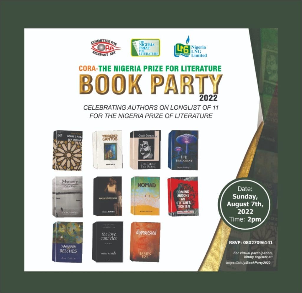 A book party for $100,000 Nigeria Prize for Literature's longlisted 11 poets, Sun Aug 7 7 BOOK PARTY 2 copy