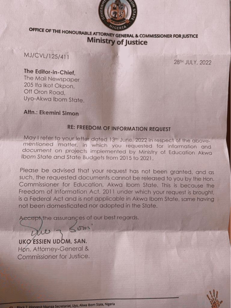 INVESTIGATION: Govt's questionable priorities fuel prevalence of out-of-school children in Akwa Ibom State 24 ICIR 16 A G