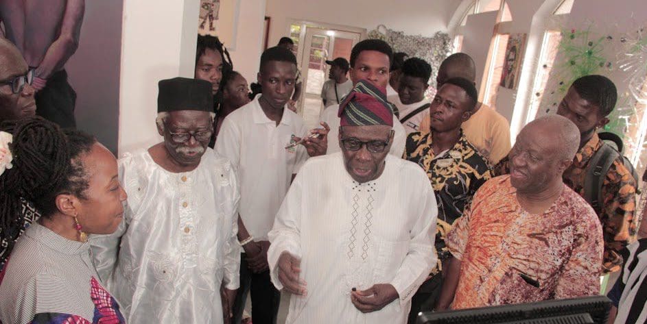 Celebrating Christopher Okigbo in 'Songs for the Weaverbirds' at LABAF 24.0 6 Onobrakpeya Fasuyi and Oby Okoigbo