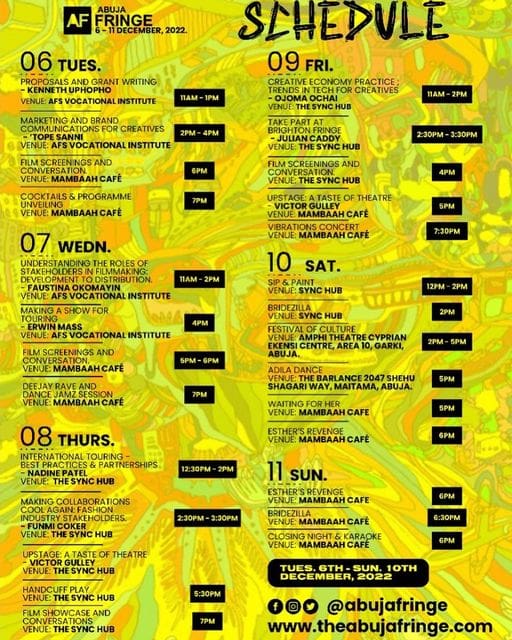 Abuja Fringe 3