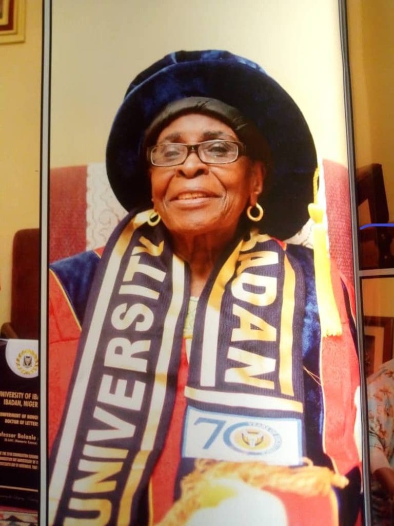 Celebrating Professor Bolanle Awe at 90: A pioneer and towering influence 6 Awe 1