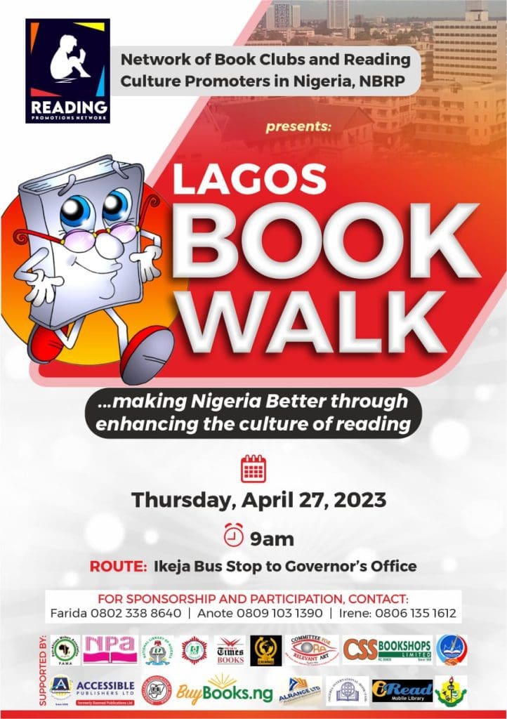 10 goals of the #NBRPLagosBookWalk, April 27 6 Lagos book Walk 1