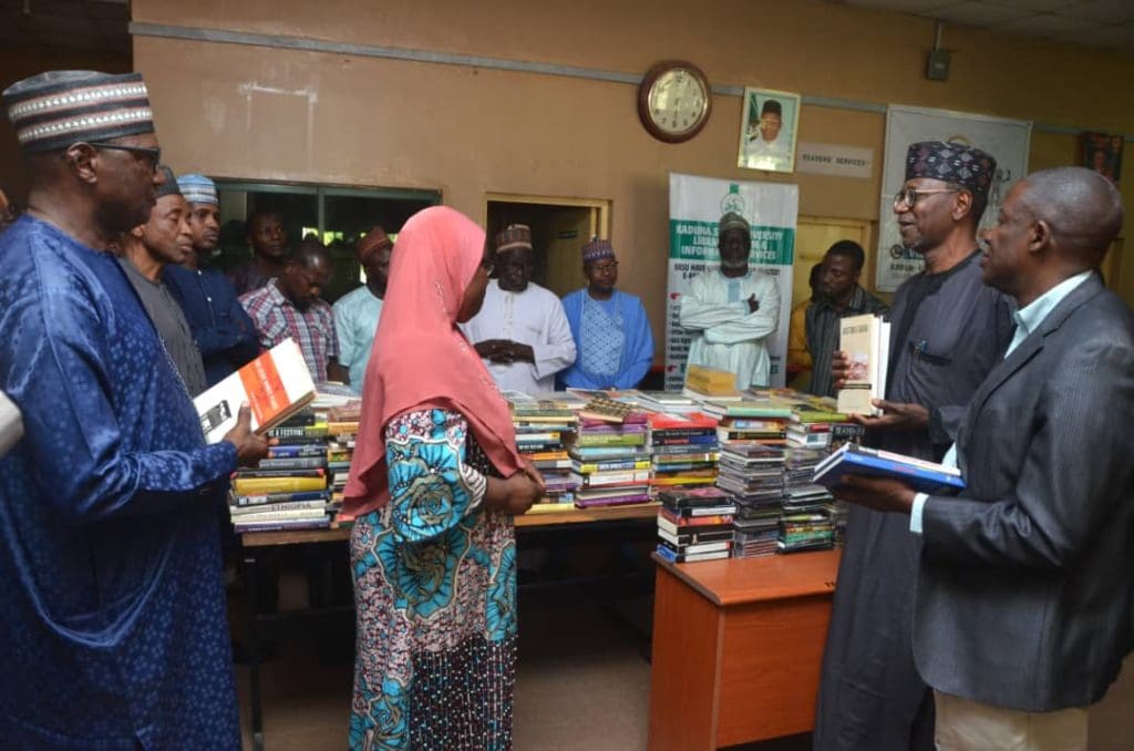 Eminent historian, Professor Falola, donates over 500 books to Kaduna State Varsity's library 8 beb6c9e9 4928 44bb 9169 9e34033063be