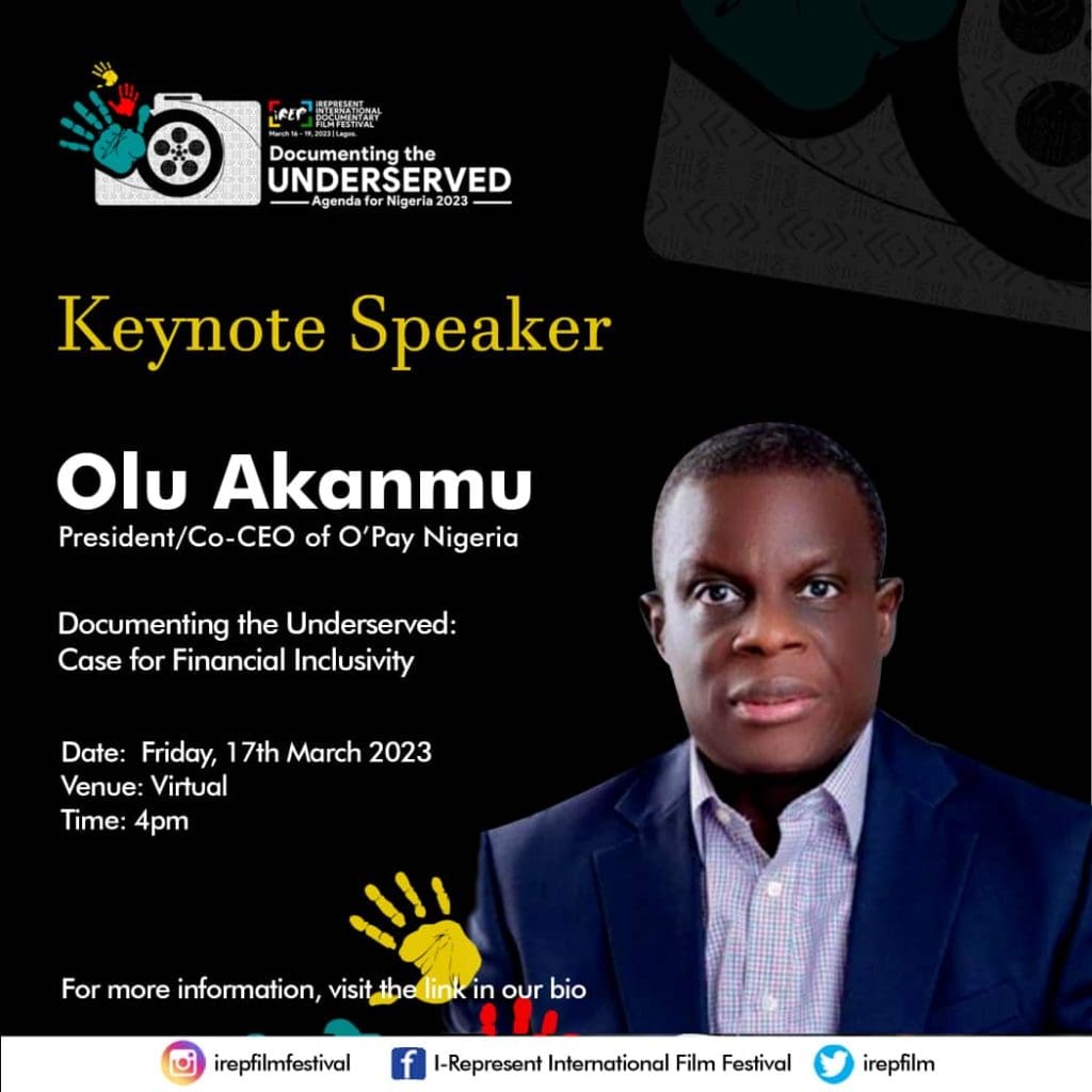 iREP 2023 Festival to hold March 16-19 despite Guber poll shift 8 OLU AKANMU