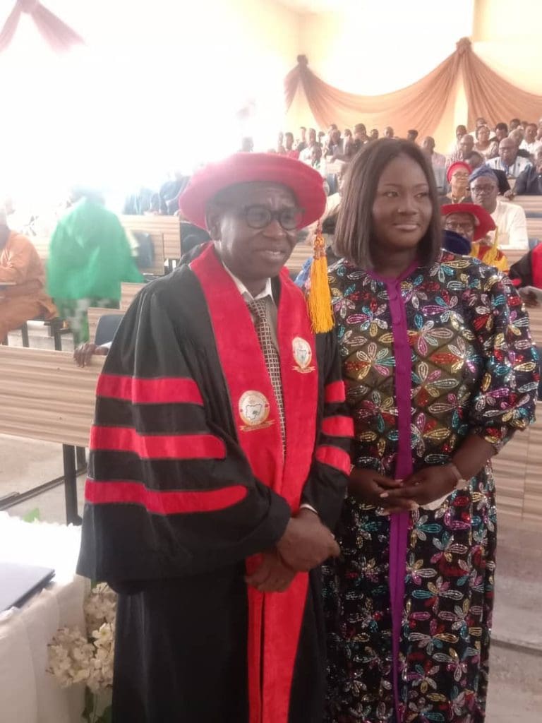 Professor Ochayi Okpeh: History in the trenches 8 Professor Okpe and wife