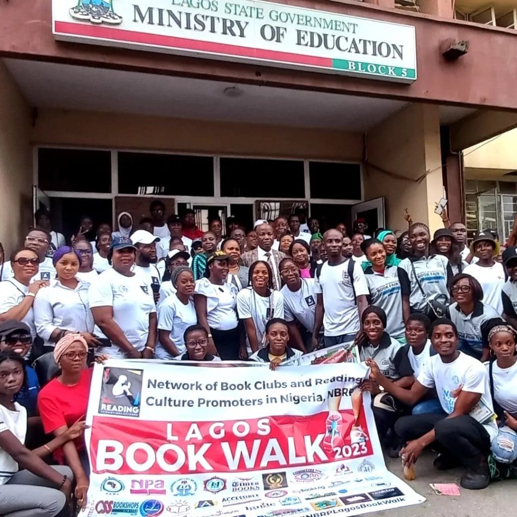 #LagosBookWalk 2023... Campaign for Literacy goes on the streets 8 343732869 6724365597592640 3663528520673057171 n