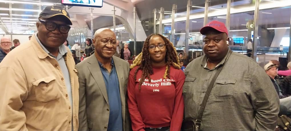The Melbourne Notes 11 Ehi Braimah Kayode Aderinokun Mosun Aderinokun and a rotarian