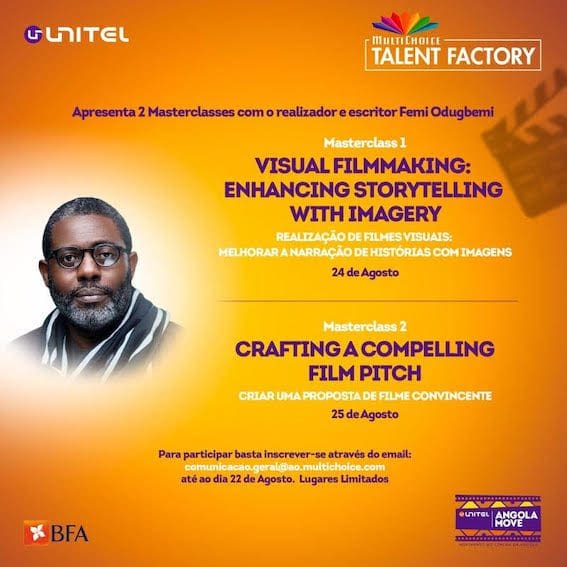 Mission to Luanda... Masterclasses in Storytelling, and Film Pitching 7 Poster 1