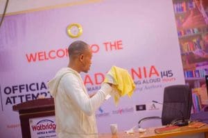 145 hours done!!! John Obot sets new Guinness World Record 'Read-a-thon' record 22 376861389 173592619097294 9112052257350374821 n