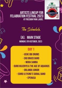 'FELABRATION 2023'... Abami Eda's spirit revisits, triggers creative parties around Lagos 23 DAY 1 MAIN 1