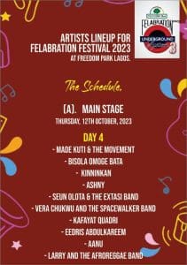 'FELABRATION 2023'... Abami Eda's spirit revisits, triggers creative parties around Lagos 26 DAY 4 MAIN