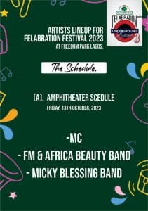 'FELABRATION 2023'... Abami Eda's spirit revisits, triggers creative parties around Lagos 34 DAY 5 AMPHITHEATRE 7