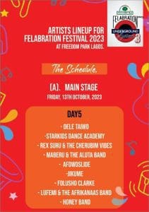 'FELABRATION 2023'... Abami Eda's spirit revisits, triggers creative parties around Lagos 27 DAY 5 MAIN