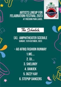 'FELABRATION 2023'... Abami Eda's spirit revisits, triggers creative parties around Lagos 36 DAY 7 AMPHITHEATRE 6