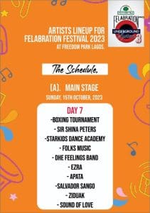 'FELABRATION 2023'... Abami Eda's spirit revisits, triggers creative parties around Lagos 29 DAY 7 MAIN
