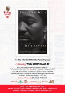 Timeless Memories... digging deeper into Soyinka's legacy of literary and humanistic engagements 8 LABAF TIMELESS
