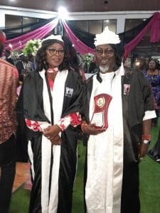 Film censors board chief, Adedayo Thomas, honoured with Theatre Fellowship award 7 NANTAP Iinvestitre Adedayo 1