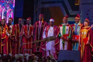 UNILAG's commitment to greatness, culture of innovation, passion for better world inspire me - Falola 21 Falola Acceptance Speech 9