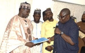 NFC: Ali Nuhu assumes office, assures fast-tracking development of film industry 6 Edund Peters hand over to NFC MD Ali Nuhu