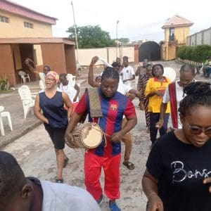 Eniogun in rehearsals