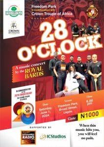 28 O’ Clock… A ‘dance of becoming’ tonite with 'Royal Bards' at Freedom Park, Lagos 18 fc712bd7 dbb9 4b0f b187 c9e2b0afb0af 1