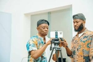 Tunde Kelani at ADBN Smartphone workshop