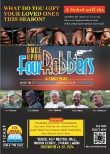 Osofisan’s "Once Upon Four Robbers" thrills Lagos theatre lovers at MUSON Centre, Dec 21, 22 7 e57490a5 dbac 4ffd 8020 32b31df9cc85 copy