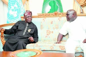 Tinubu in Ghana 2