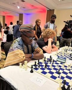 Chess jamiu at play in th world