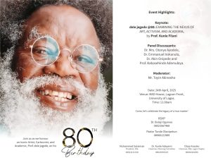 dele jegede at 80: Tributes to the master artist-activist 7 d8c9cb93 ce63 45d9 b98d 2f1cff7239db