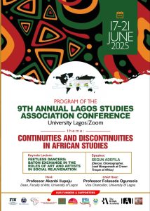 Lagos Studies Association, LSA 2025... Preliminary Programme 7 1749239010574