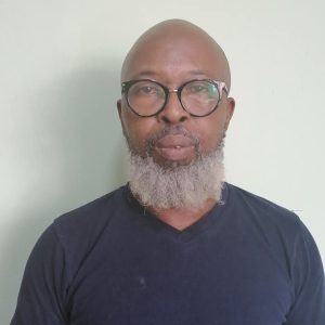 DJBola Browne, Freedom Park’s Director of Progs, buried in colours 34 Raymond Brown