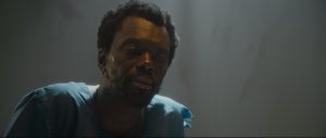 A scene from The Man Died