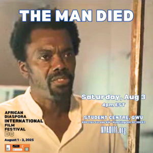 THE MAN DIED IN DC POSTER